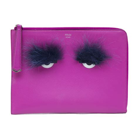 fendi monster clutch replica|fendi dupe.